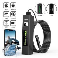 1200P WIFI Endoskop Kamera IP67 Wasserdicht Kabel Android IOS Kontrollkamera Endoskop für Autos