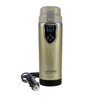 350ML Auto Heizung Cup Einstellbare Temperatur Auto Kessel Elektrischer Kessel Heizkörper Thermos Auto Zubehör