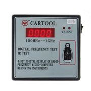 CARTOOL Digital Frequency Tester IR Tester Remote Key Frequency Tester (Frequency Range 100 -1GMHZ)