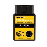 Foxwell OBD2 EOBD Automotive Scanner ELM327 Bluetooth Version Engine Code Reader OBDII OBD 2 Auto Scanner Auto Diagnostic Tool