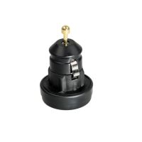 KOLSOL TS61 Reifendrucküberwachungssystem TPMS, Wireless Echtzeit -Zigarettenanzünder TPMS und Temperaturregler mit 4 DIY External Sensor