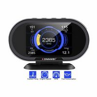 KONNWEI KW206 OBD2 On-Board Computer Auto Digitale Computeranzeige OBD 2 Scanner Kraftstoffverbrauch Wassertemperatur