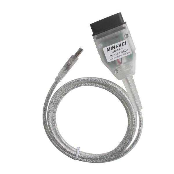 MINI VCI FÜR TOYOTA TIS Techstream V12.10.019 Diagnostische Kommunikationsprotokolle mit Toyota 22Pin Connector