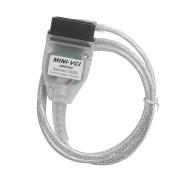 MINI VCI FÜR TOYOTA TIS Techstream Firmware V2.0.4 Software V13.00.022 Single Cable Support VPW Protokoll