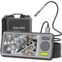 NTS500B 5.0"LCD Bildschirm 5mm Dual Lens Endoskop Kamera 1080P Digital Videoscope Pipe Car Inspection Camera Borescope