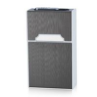 Portable USB Electronic Cigarette Case Box with Lighter 20pcs Cigarette Holder USB Charging Lighter Gadgets for Men