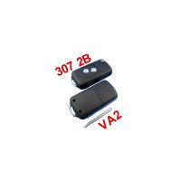 Remote Key Shell 2 Button VA2 (307 ohne Groove) für Citroen 10pcs /lot