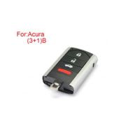Remote Key Shell(3+1) Buttons for Acura 10pcs/lot