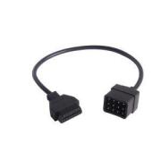 Renault 12 -Pin an OBD2 weibliche Anschlussadapter OBD
