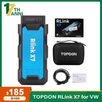 2024 TOPDON Rlink X7 für Volkswagen Support CANFD DOIP Online Steuergerät Programmierung Steuergerät Codierung Schlüsselprogrammierung Vollsystemdiagnostik