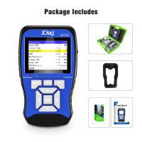 JDiag M100 Universal Motorrad Scan Tool + 12V Battery Tester Dual System Moto Scan Tool For Kawasaki Honda Yamaha