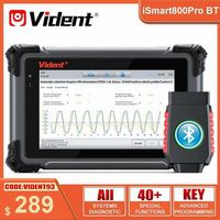 Vident iSmart800Pro BT OBD2 Bluetooth Auto Diagnose Tools 40 Reset Funktion Key Programmer Aktiver Test Auto Scan Online Updates