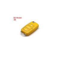 Remote Key Shell 3 Buttons with Waterproof (Lemon Yellow) for Volkswagen B5 Typ 5pcs /lot