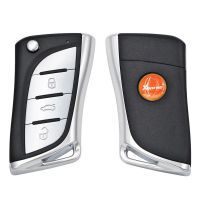 Xhorse XELEX0EN Super Remote Flip 3 Tasten für Toyota/Lexus Typ mit Super Chip Inside 5pcs/lot
